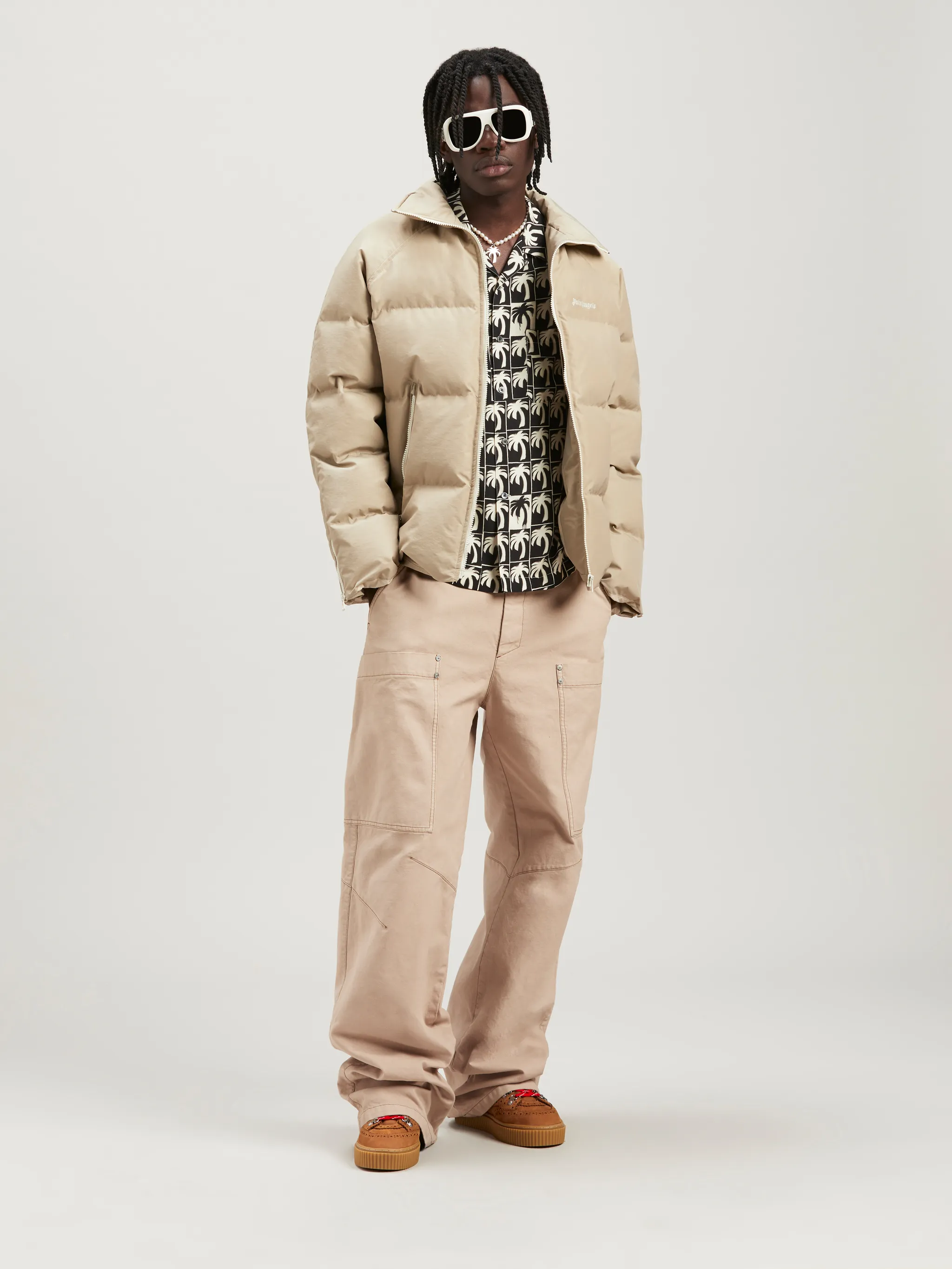 Retro Raglan Down Jacket