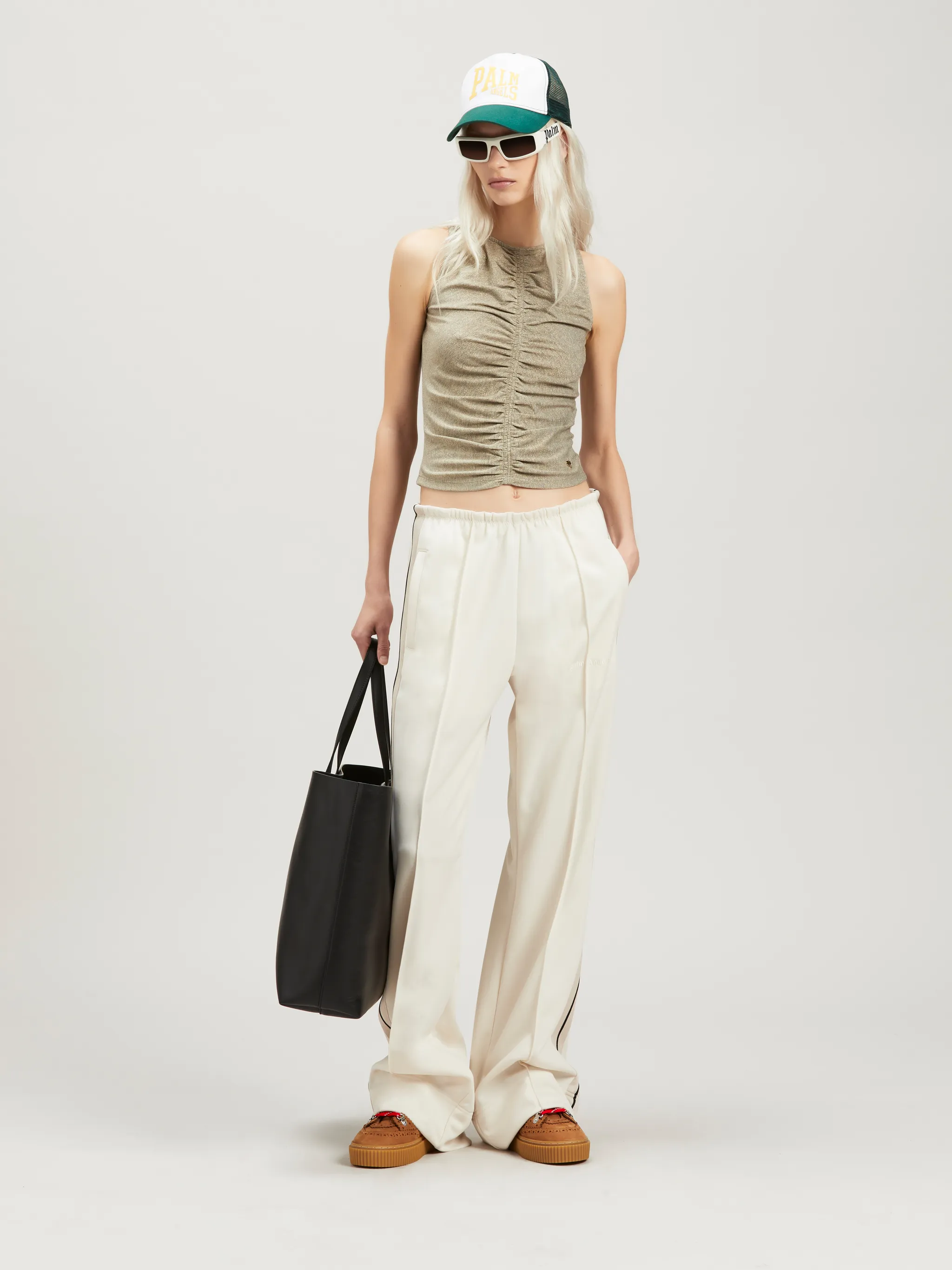 Lurex Rouched Top