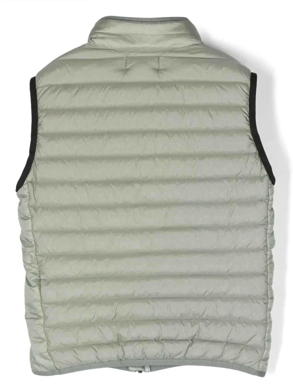Stone Island Junior Bodywarmer met logopatch - Grijs