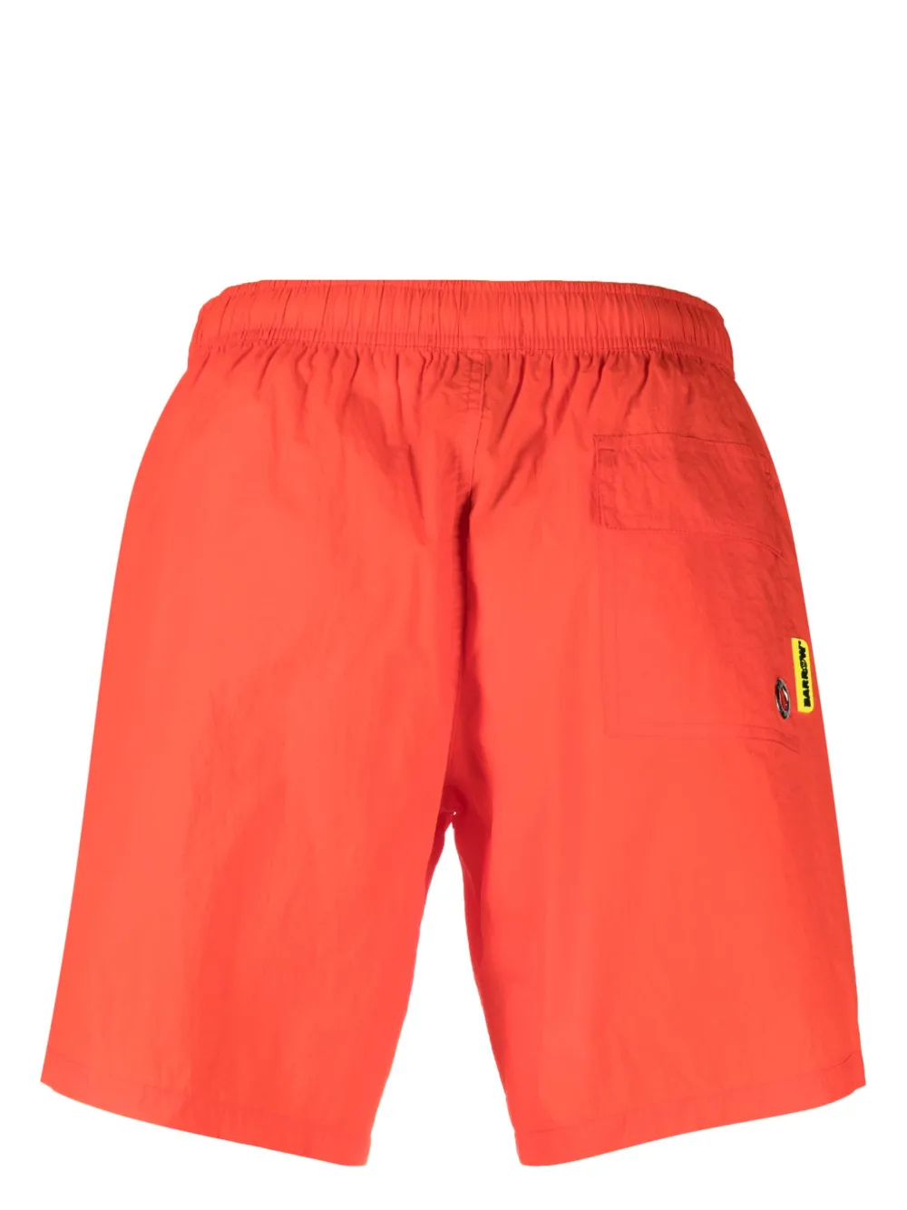 BARROW elasticated-waist swim shorts - Oranje