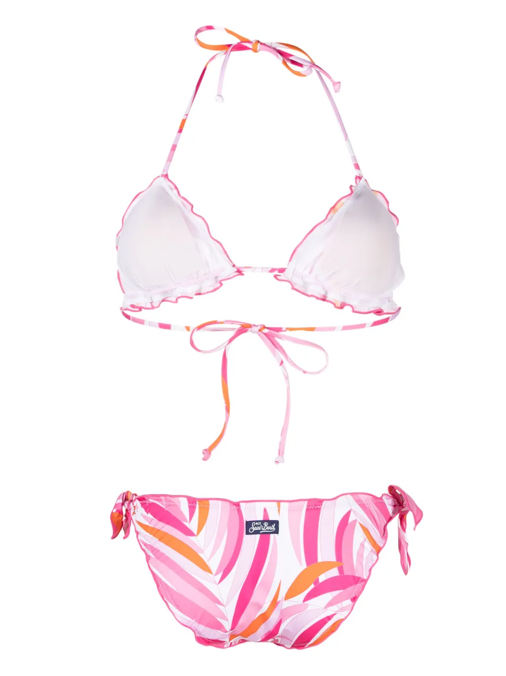 MC2 Saint Barth abstract-print bikini - Roze