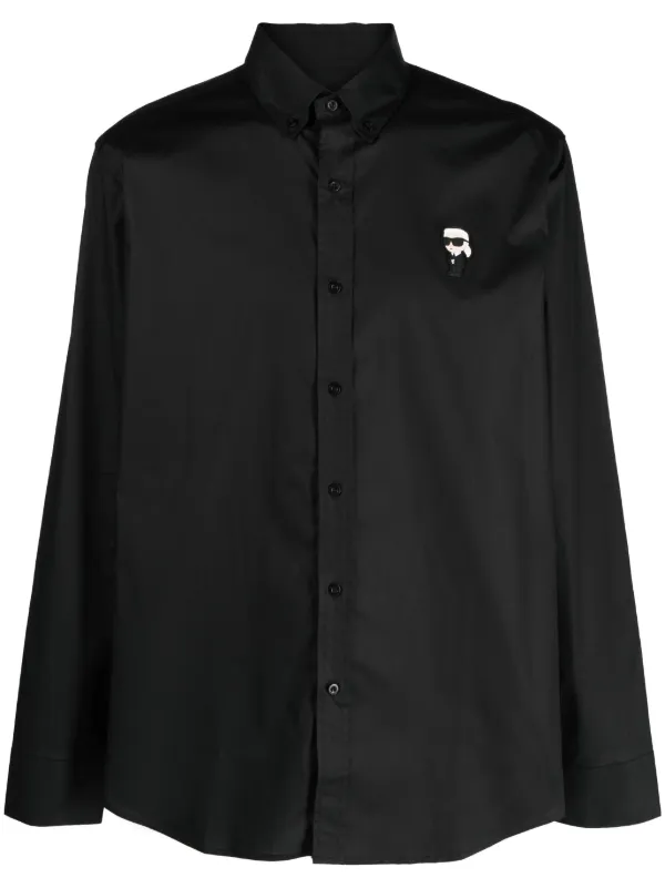 Karl lagerfeld button down shirt cheap