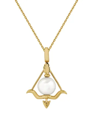 Sagittarius sales pearl necklace