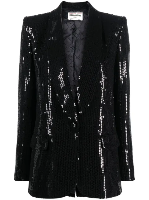 Zadig&Voltaire Vive sequinned blazer