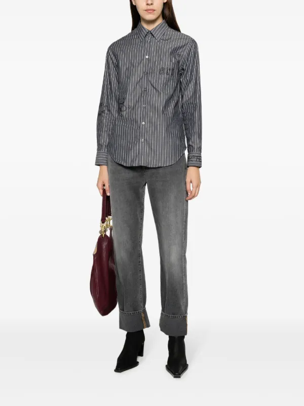 ZADIG&amp;VOLTAIRE *Tシャツ*星柄ラインストーン*M*ブラック Tedda Black Cotton T-shirt With Rhinestones | Zadig&Voltaire