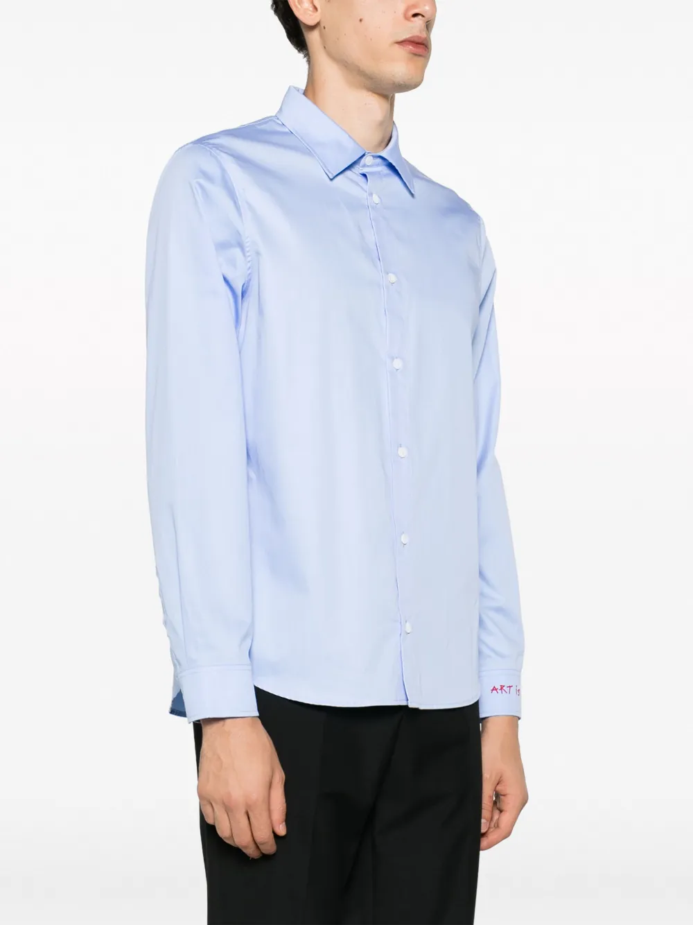 Zadig&Voltaire Sydney katoenen shirt Blauw