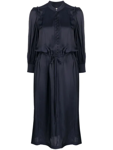 Zadig&Voltaire Relinda satin-finish shirt dress WWDR01254 - 0