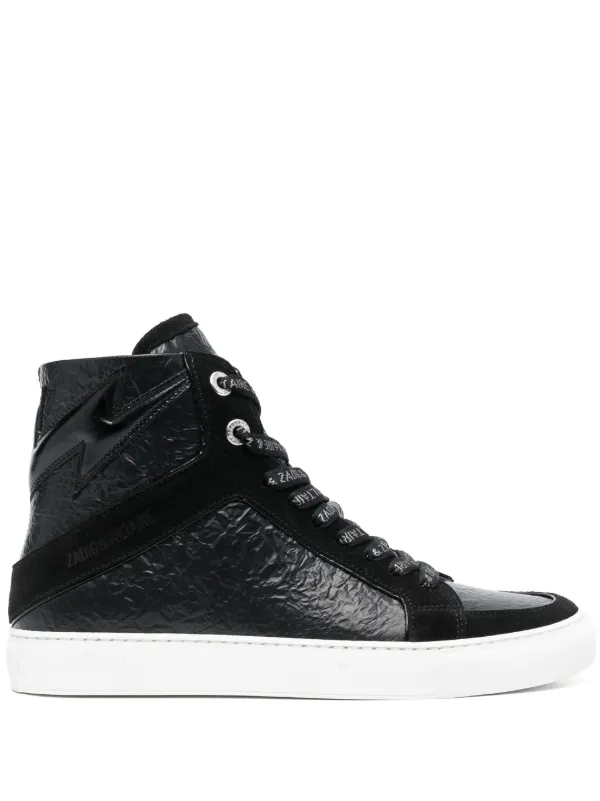 Womens grey leather store sneakers