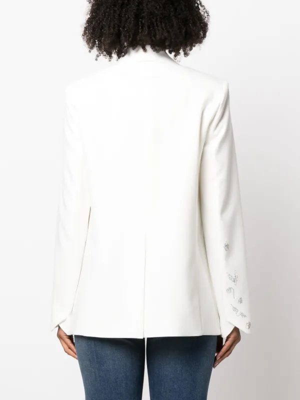 Zadig&Voltaire★Victor Cotton Blazer Judo 白ジャケット Zadig & Voltaire VIVA LINE - Blazer - judo/white - Zalando.co.uk