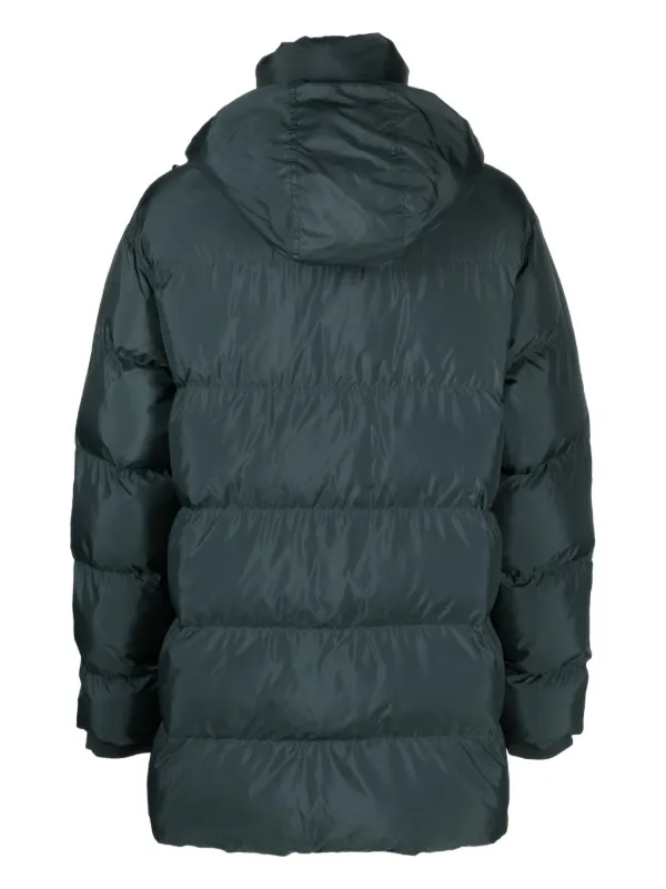 Dark green puffer jacket sales mens