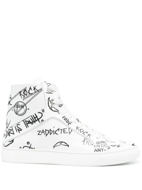 Zadig&Voltaire tenis altos High Flash