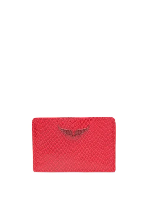 Zadig&Voltaire Pass python-effect cardholder