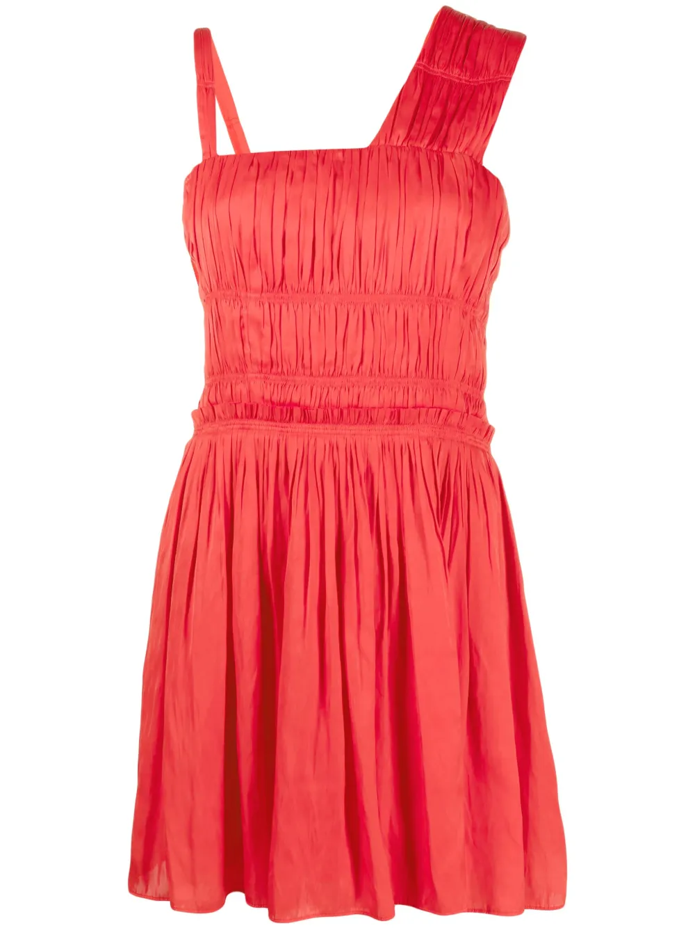 Image 1 of Zadig&Voltaire Roselie satin pleated dress