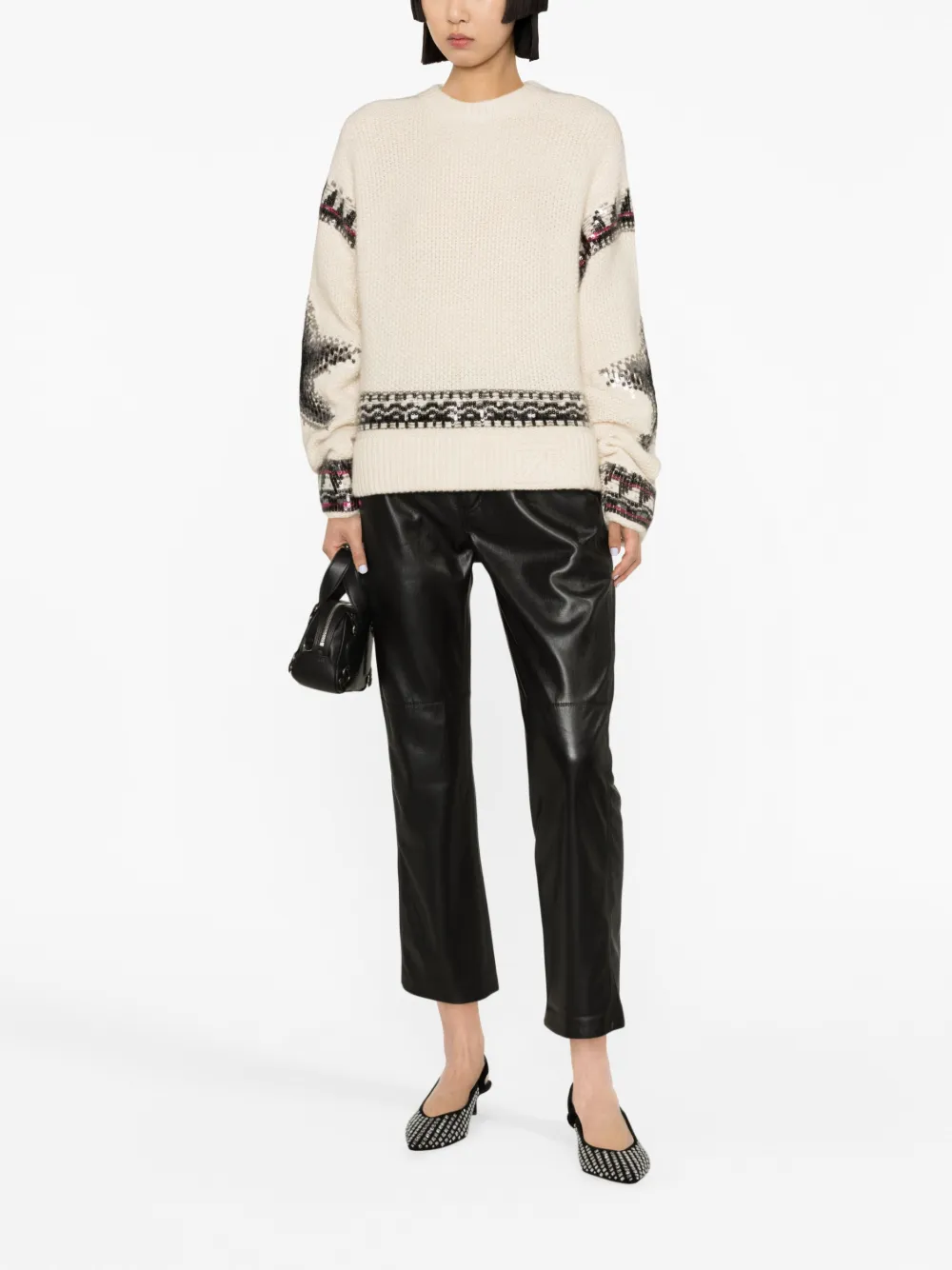 Zadig&Voltaire sequin-embellished cashmere jumper | Knitted Sweaters | Image 2