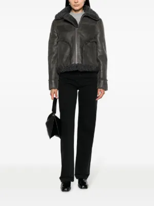Liston Leather Jacket jacket black women | Zadig&Voltaire