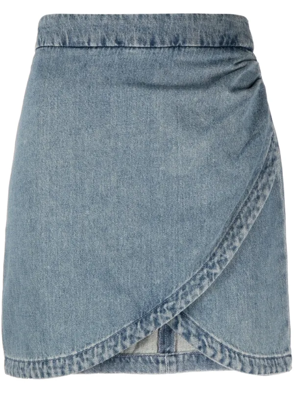 Zadig Voltaire Julipe Denim Skirt Farfetch