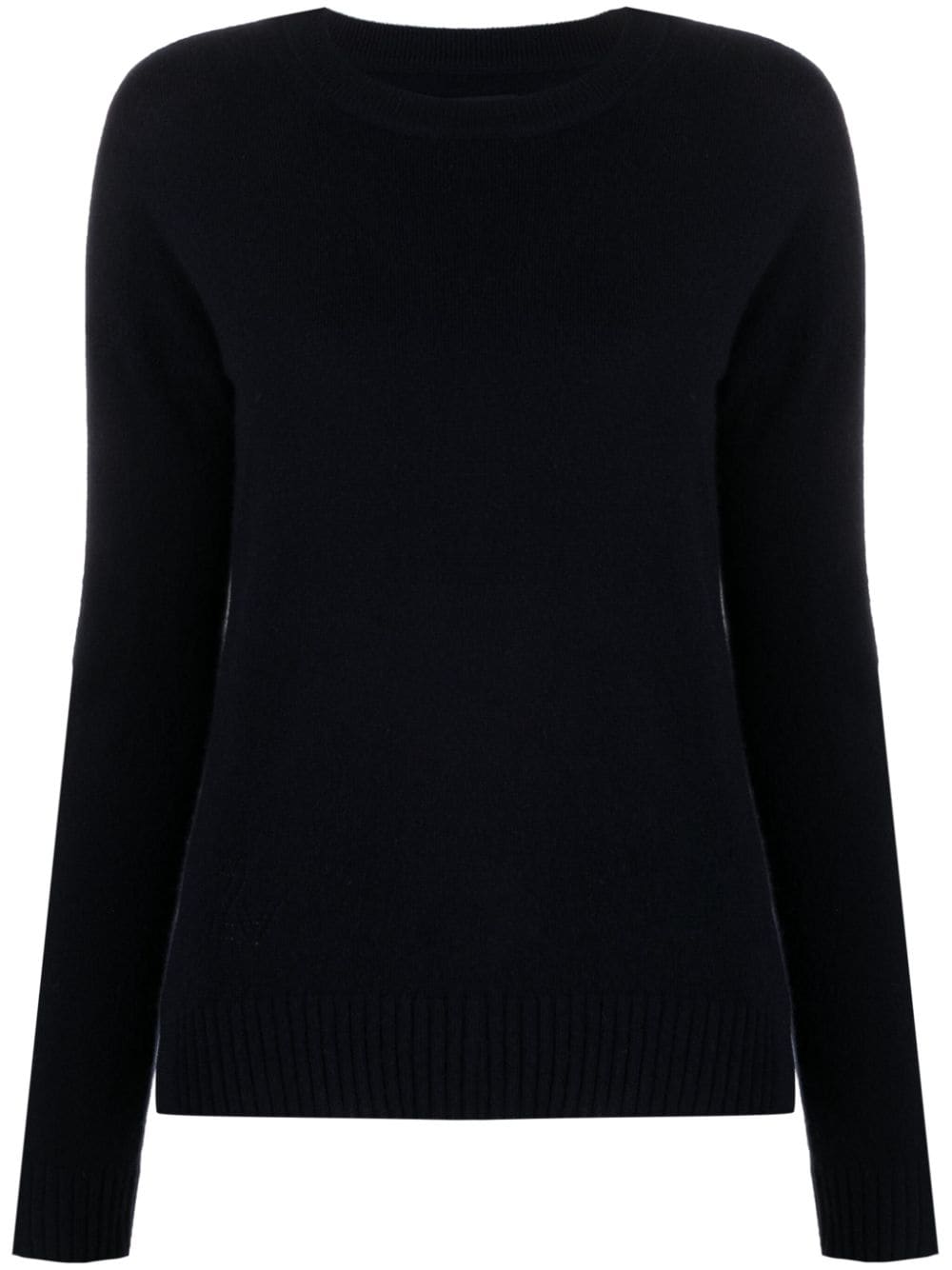 Image 1 of Zadig&Voltaire Cici star-appliqué cashmere jumper