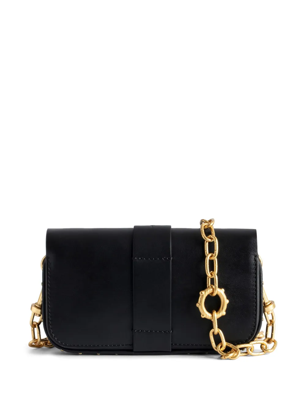 Zadig&Voltaire Kate leren schoudertas Zwart