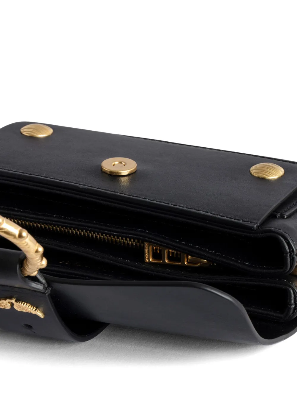 Zadig&Voltaire Kate leren schoudertas Zwart