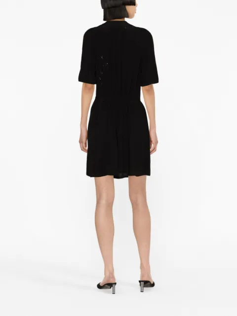 Zadig&Voltaire rhinestone-embellished mini dress WWDR01247 - 3