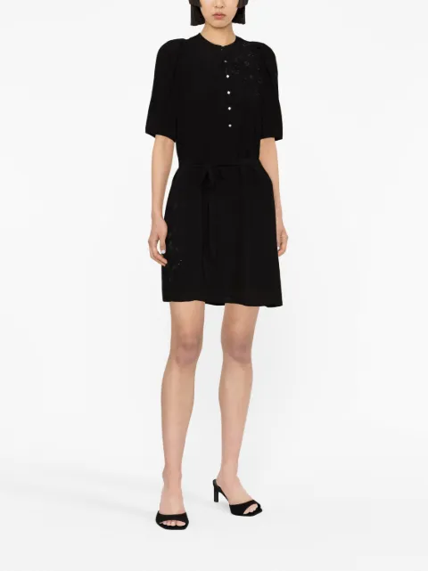 Zadig&Voltaire rhinestone-embellished mini dress WWDR01247 - 1