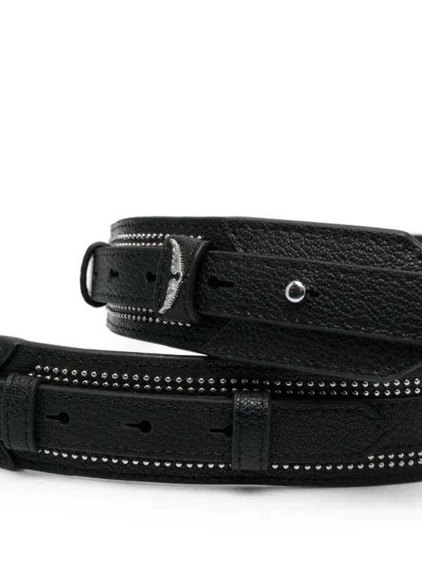 サマーセール ミニグランド バンドル stud-embellished Zadig&Voltaire Leather Strap Shoulder 小物