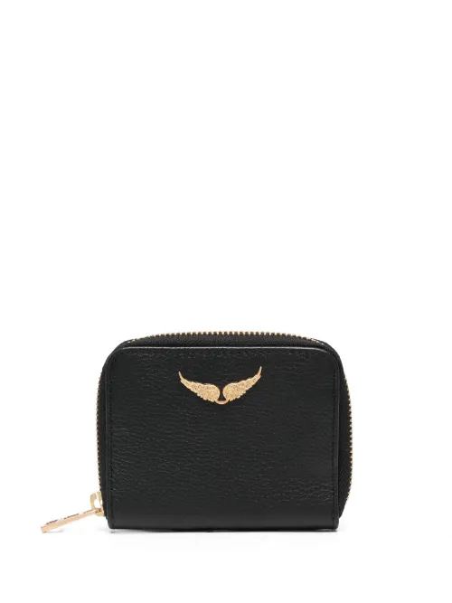 Petit portefeuille ZV en cuir - Zadig&Voltaire - Modalova