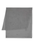 Zadig&Voltaire Kerry pinstripe-pattern scarf - Grey