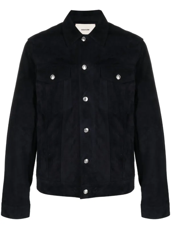 Zadig Voltaire Base Suede Shirt Jacket Farfetch