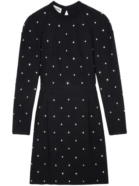 Zadig&Voltaire Racia crystal-embellished minidress WWDR01290 - 0