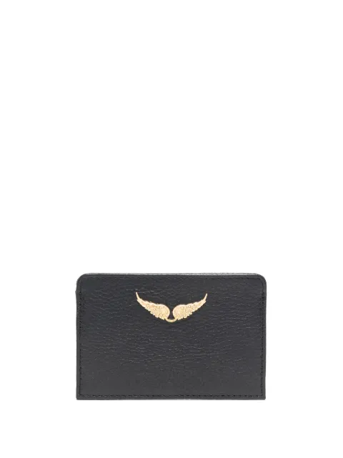 Zadig&Voltaire tarjetero ZV Pass con placa del logo