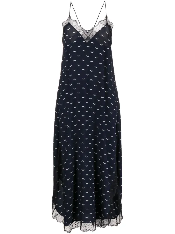 Zadig and voltaire slip dress sales