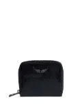Zadig&Voltaire mini ZV crocodile-effect wallet - Black