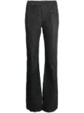 Zadig&Voltaire Pauline crinkled leather trousers - Grey