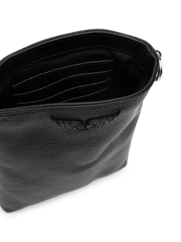 【関税込み】Rock Phone Pouch - Zadig & Voltaire - Leather - Zadig and Voltaire Rock leather phone pouch – Lux Rox