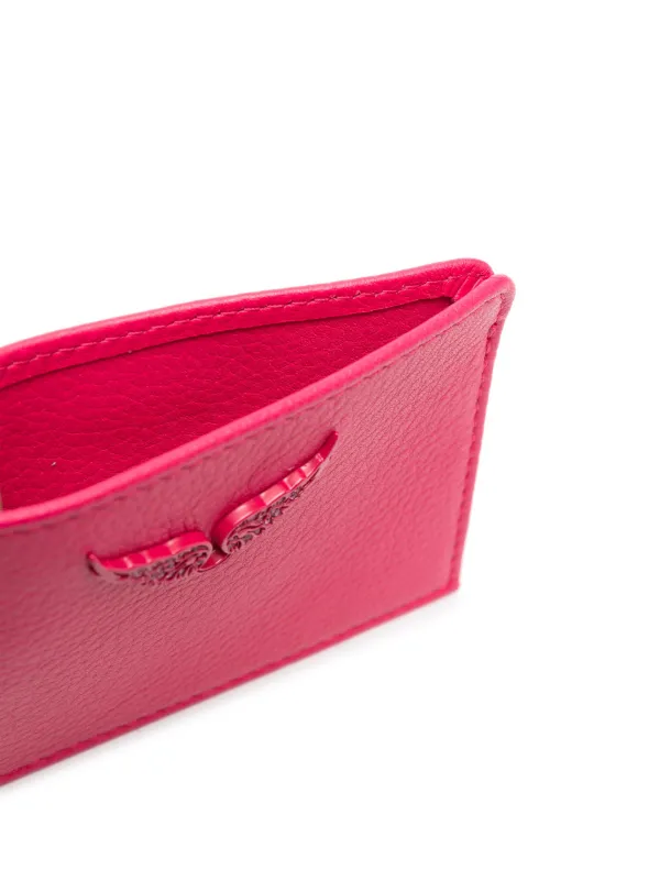 Zadig&Voltaire ZV Pass Card Holder | Pink | FARFETCH