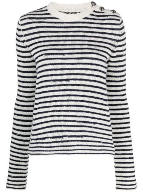 Zadig&Voltaire Jade striped jumper