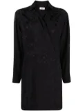 Zadig&Voltaire star silk-jacquard minidress - Black