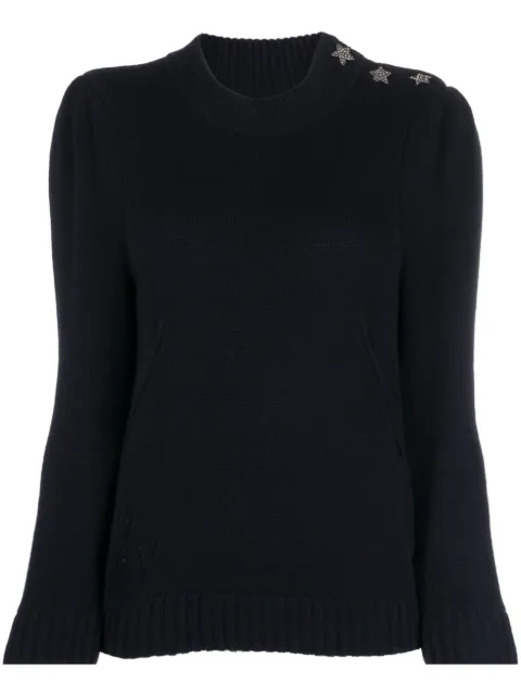 Zadig&Voltaire - Betson embellished cashmere sweater