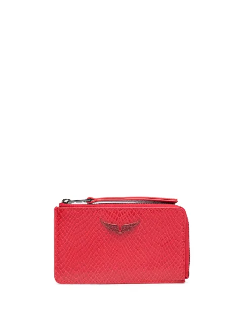 Zadig&Voltaire Wild python-effect cardholder LWSG01197 - 0
