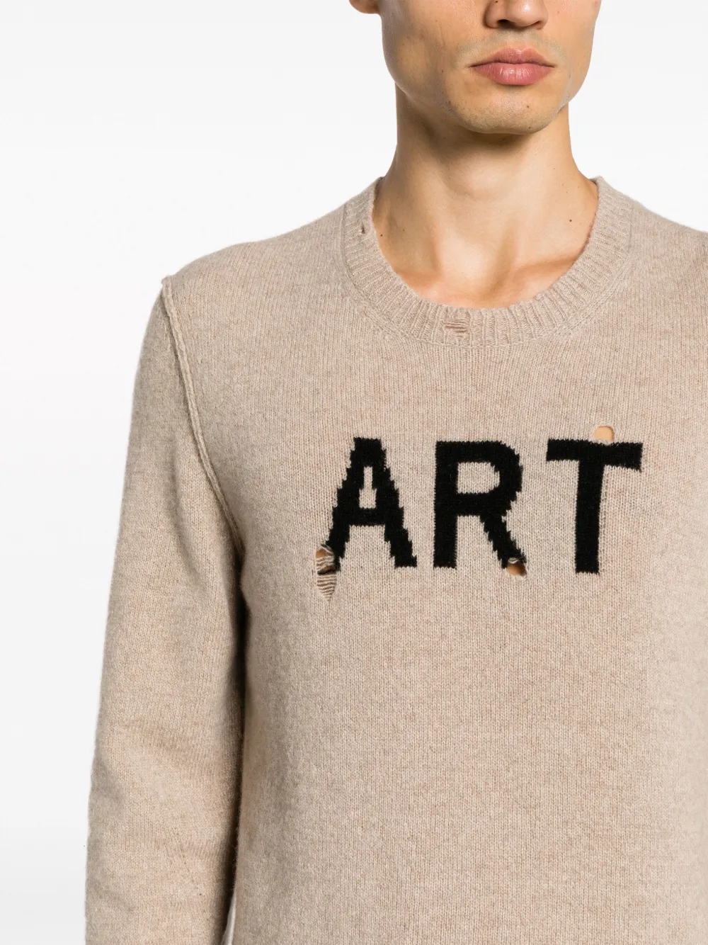 Zadig&Voltaire インターシャニット セーター | ニュートラル