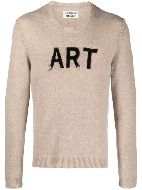 Zadig&Voltaire suéter tejido en intarsia