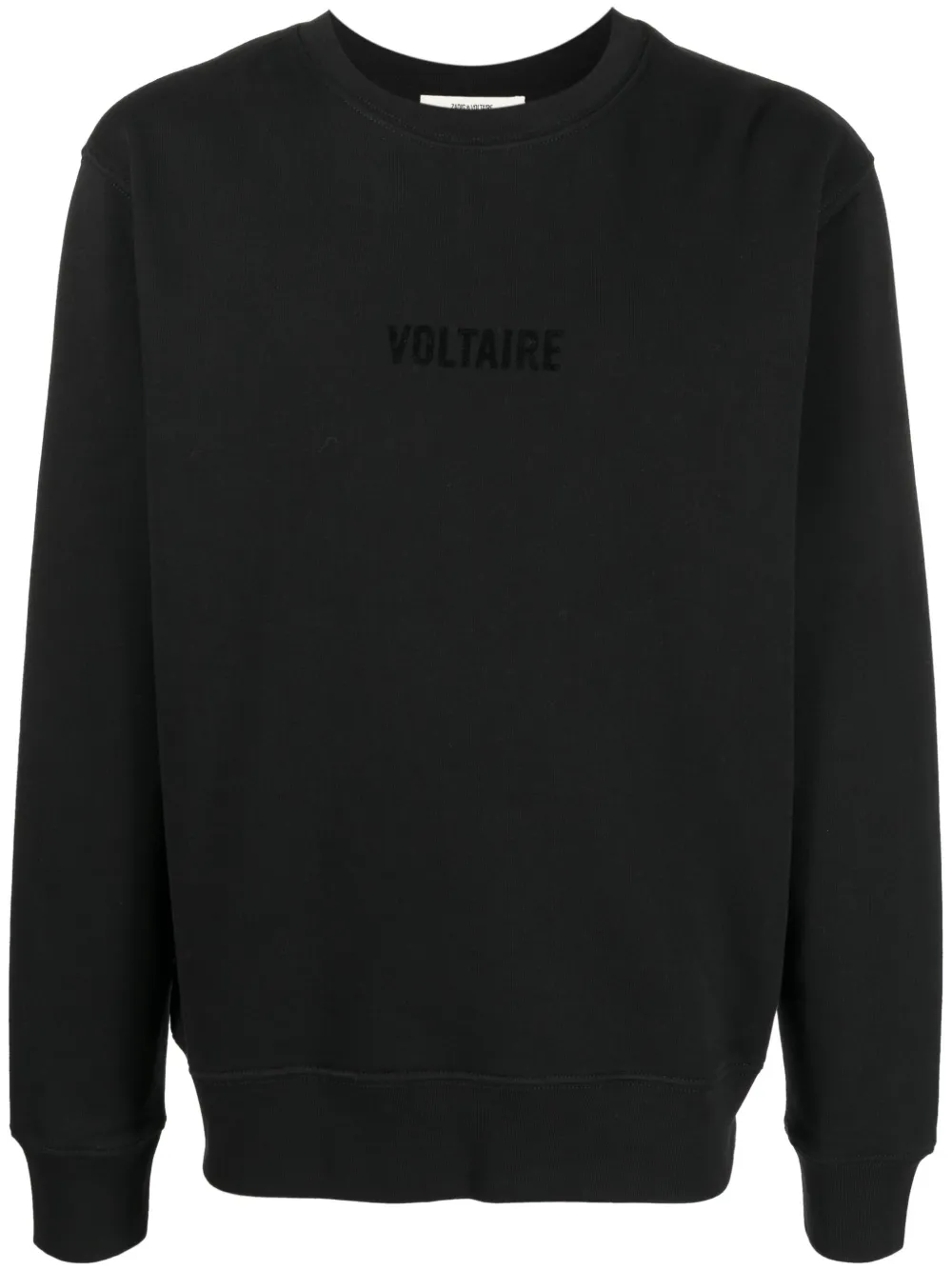 Zadig&Voltaire sweat en coton à logo imprimé | noir | Image 1