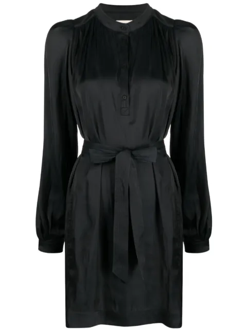 Zadig&Voltaire Ritchin satin-finish shift minidress
