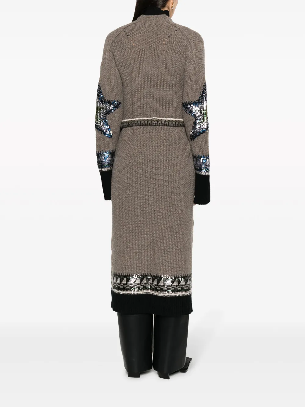Zadig&Voltaire Vestjas met pailletten Grijs