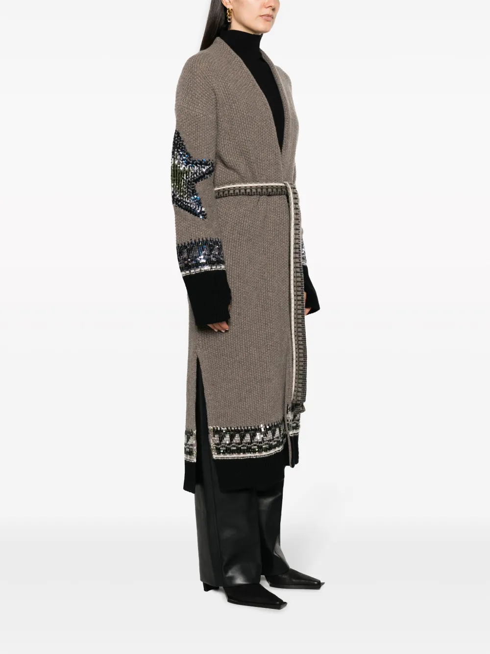 Zadig&Voltaire Vestjas met pailletten Grijs
