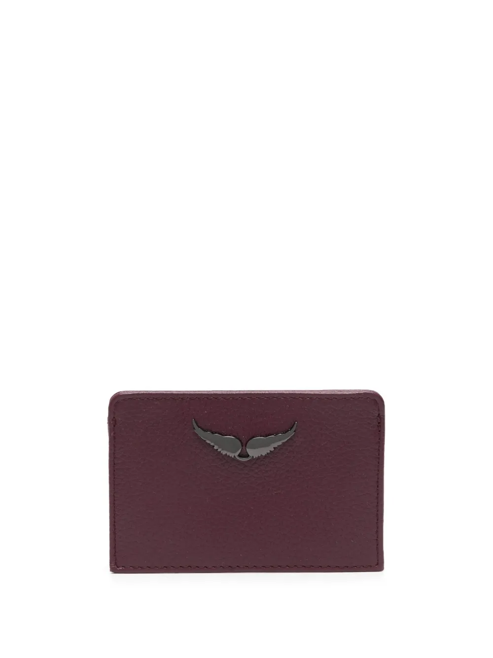 Zadig & Voltaire ZV Pass カードケース - パープル Zadig & Voltaire ZV Pass カードケース - パープル
