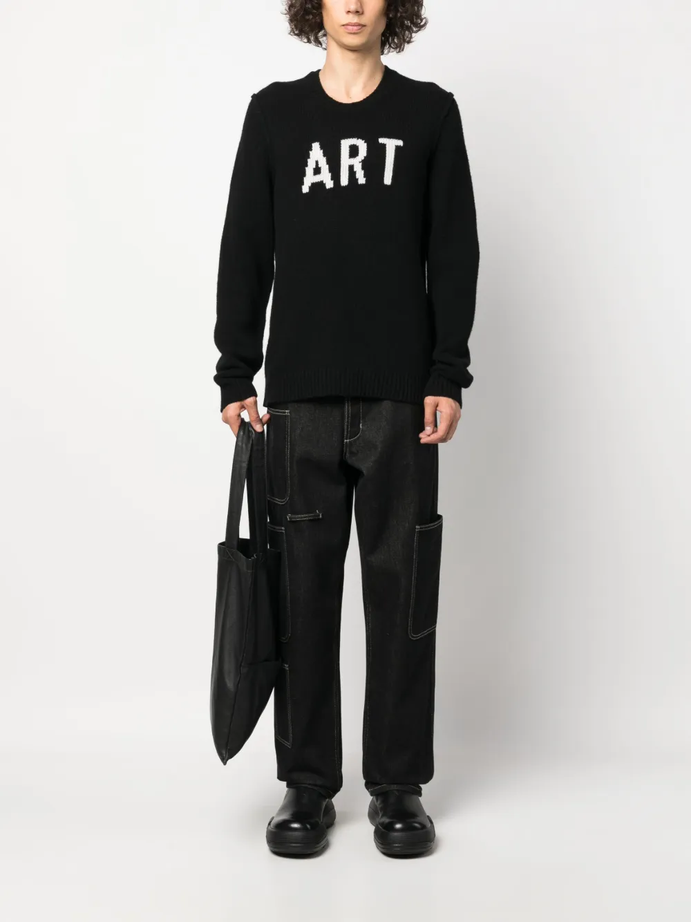Zadig&Voltaire Trui met tekst - Zwart