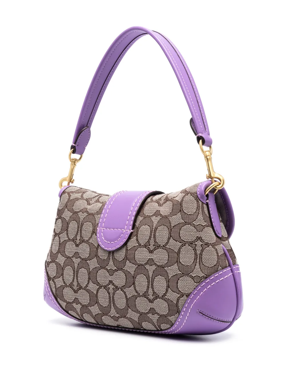 Coach Soho monogram jacquard Shoulder Bag Farfetch