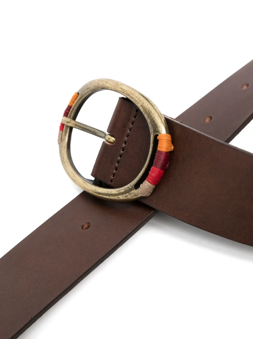 Ba&Sh Leren riem - Bruin